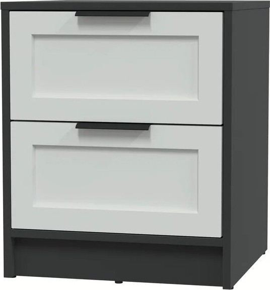 Изображение товара Прикроватная тумба Интерлиния Концепт Тренд КТ-ТК1-57 (антрацит/грей)