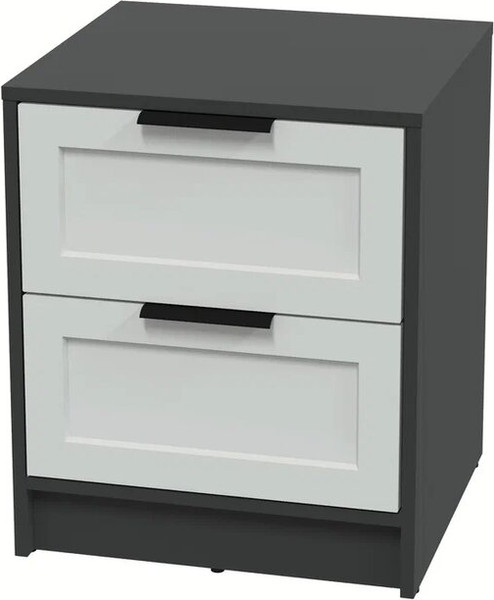 Изображение товара Прикроватная тумба Интерлиния Концепт Тренд КТ-ТК1-57 (антрацит/грей)