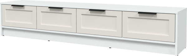Изображение товара Тумба Интерлиния ТВ Концепт Тренд КТ-ТВ4-35 (белый платинум/кашемир)
