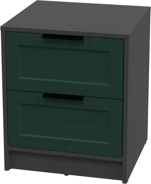 Изображение товара Прикроватная тумба Интерлиния Концепт Тренд КТ-ТК1-57 (антрацит/изумруд)