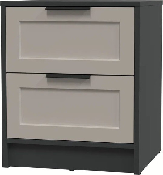 Изображение товара Прикроватная тумба Интерлиния Концепт Тренд КТ-ТК1-57 (антрацит/луна)