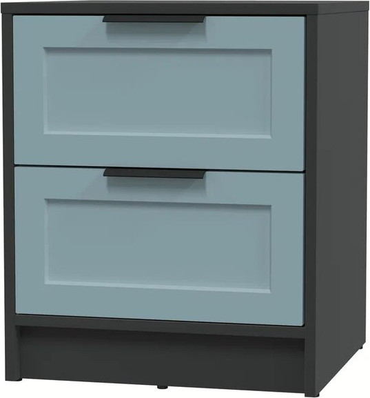 Изображение товара Прикроватная тумба Интерлиния Концепт Тренд КТ-ТК1-57 (антрацит/океан)