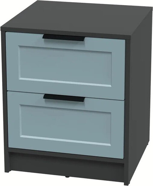Изображение товара Прикроватная тумба Интерлиния Концепт Тренд КТ-ТК1-57 (антрацит/океан)