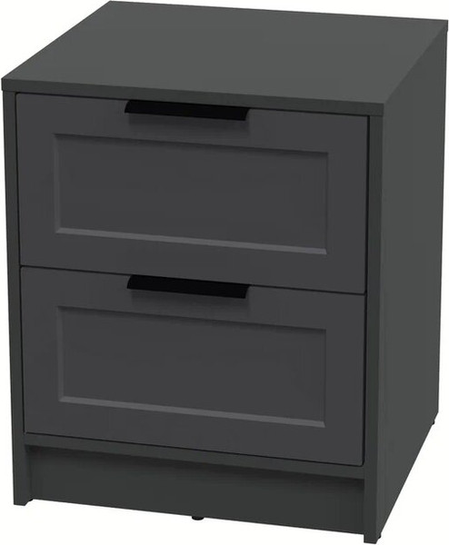 Изображение товара Прикроватная тумба Интерлиния Концепт Тренд КТ-ТК1-57 (антрацит/пепел)