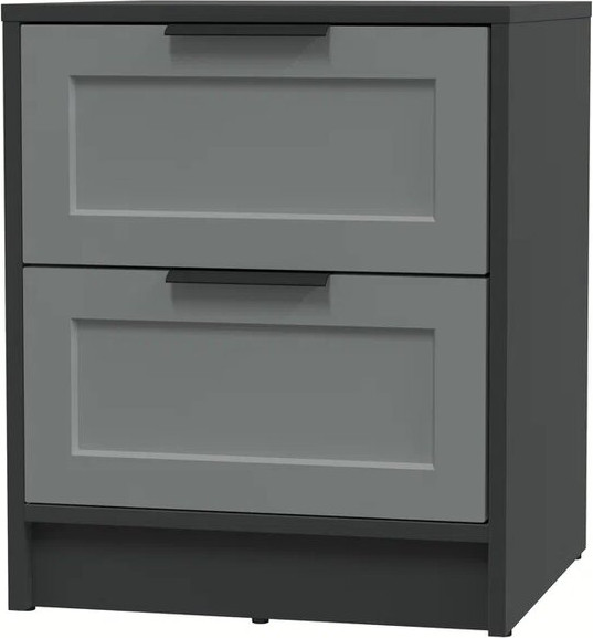 Изображение товара Прикроватная тумба Интерлиния Концепт Тренд КТ-ТК1-57 (антрацит/серый)