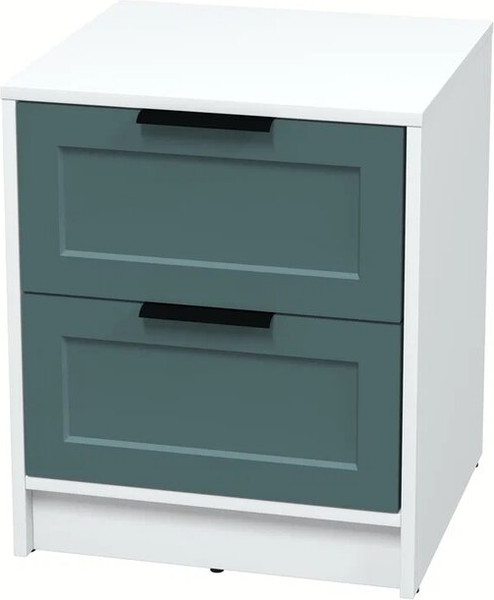 Изображение товара Прикроватная тумба Интерлиния Концепт Тренд КТ-ТК1-57 (белый платинум/верде)
