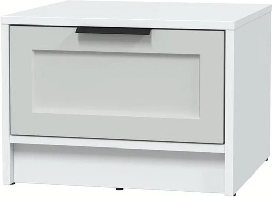 Изображение товара Прикроватная тумба Интерлиния Концепт Тренд КТ-ТК1-35 (белый платинум/грей)