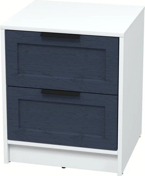 Изображение товара Прикроватная тумба Интерлиния Концепт Тренд КТ-ТК1-57 (белый платинум/дуб королевский)