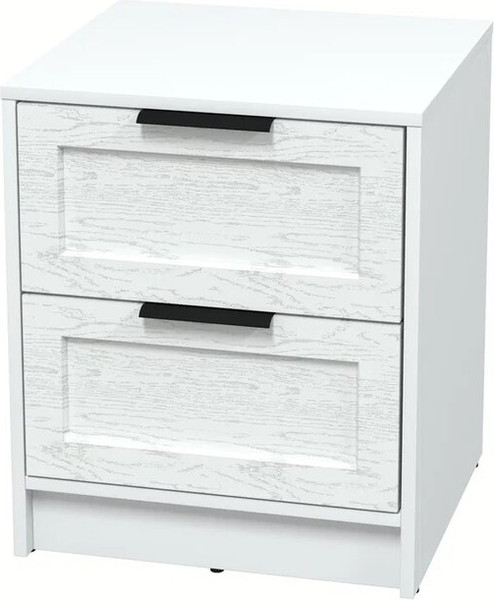 Изображение товара Прикроватная тумба Интерлиния Концепт Тренд КТ-ТК1-57 (белый платинум/дуб полярный)