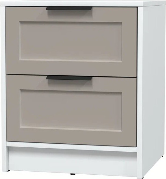 Изображение товара Прикроватная тумба Интерлиния Концепт Тренд КТ-ТК1-57 (белый платинум/луна)