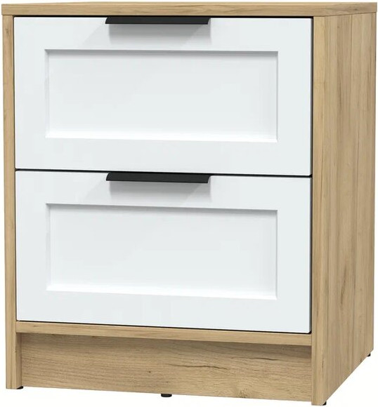 Изображение товара Прикроватная тумба Интерлиния Концепт Тренд КТ-ТК1-57 (дуб золотой/белый)