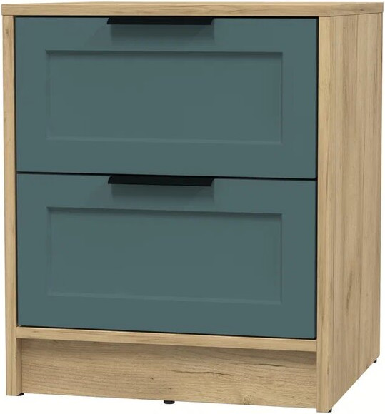 Изображение товара Прикроватная тумба Интерлиния Концепт Тренд КТ-ТК1-57 (дуб золотой/верде)