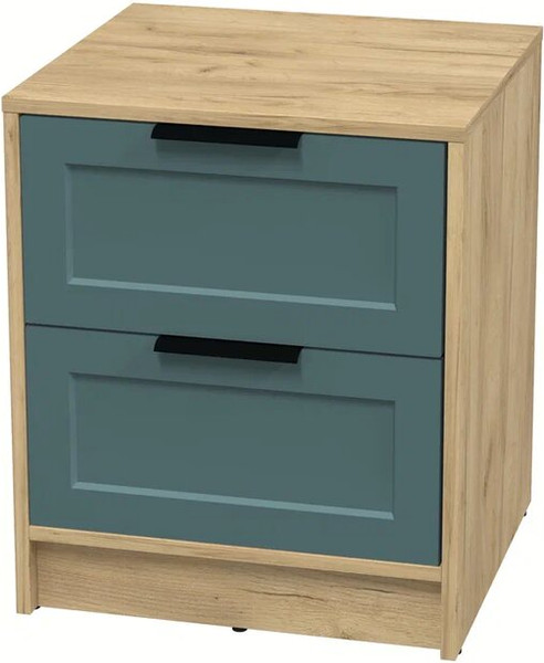 Изображение товара Прикроватная тумба Интерлиния Концепт Тренд КТ-ТК1-57 (дуб золотой/верде)