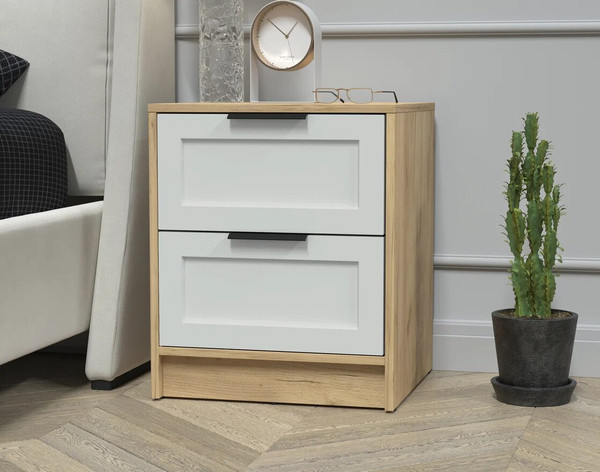 Изображение товара Прикроватная тумба Интерлиния Концепт Тренд КТ-ТК1-57 (дуб золотой/грей)