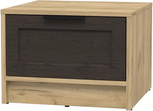 Изображение товара Прикроватная тумба Интерлиния Концепт Тренд КТ-ТК1-35 (дуб золотой/дуб английский)