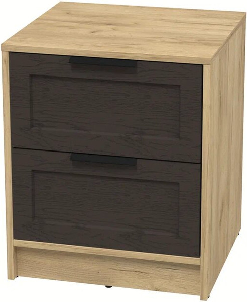 Изображение товара Прикроватная тумба Интерлиния Концепт Тренд КТ-ТК1-57 (дуб золотой/дуб английский)