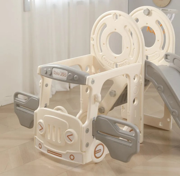 Изображение товара Игровой комплекс UNIX Kids Bus 171см / pslbus171gry (серый)