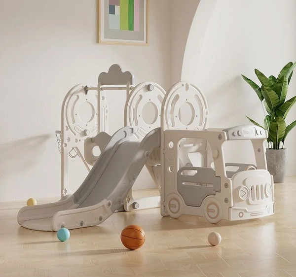 Изображение товара Игровой комплекс UNIX Kids Bus 171см / pslbus171gry (серый)