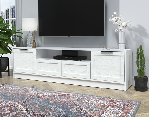 Изображение товара Тумба Интерлиния ТВ Концепт Тренд КТ-ТВ4-50 (белый платинум/дуб полярный)