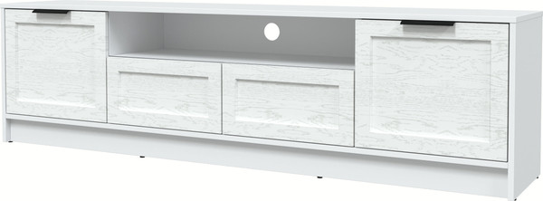 Изображение товара Тумба Интерлиния ТВ Концепт Тренд КТ-ТВ4-50 (белый платинум/дуб полярный)