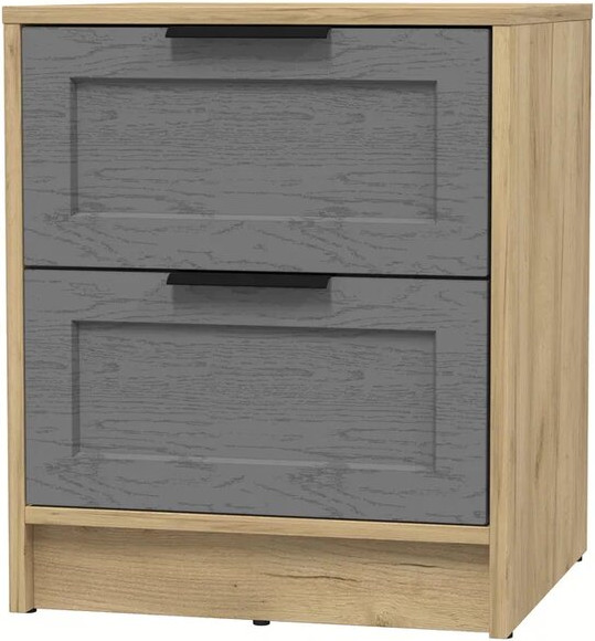 Изображение товара Прикроватная тумба Интерлиния Концепт Тренд КТ-ТК1-57 (дуб золотой/дуб серый)