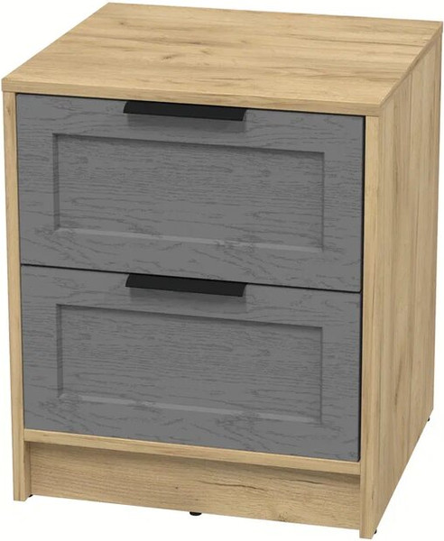 Изображение товара Прикроватная тумба Интерлиния Концепт Тренд КТ-ТК1-57 (дуб золотой/дуб серый)