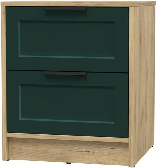 Изображение товара Прикроватная тумба Интерлиния Концепт Тренд КТ-ТК1-57 (дуб золотой/изумруд)