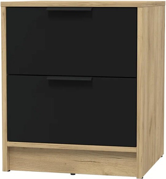 Изображение товара Прикроватная тумба Интерлиния Концепт Тренд КТ-ТК1-57 (дуб золотой/черный)