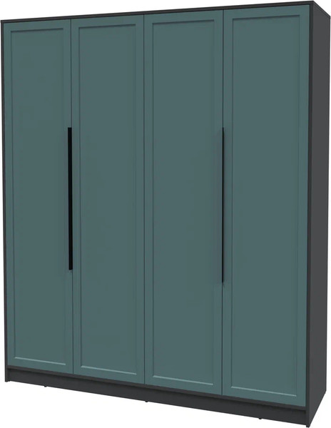 Изображение товара Шкаф Интерлиния Концепт Тренд КТ-Ш4 (антрацит/верде)