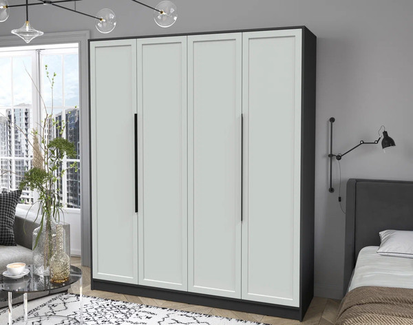 Изображение товара Шкаф Интерлиния Концепт Тренд КТ-Ш4 (антрацит/грей)