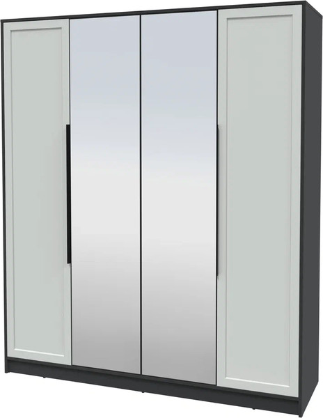 Изображение товара Шкаф Интерлиния Концепт Тренд КТ-Ш4(з) (антрацит/грей)