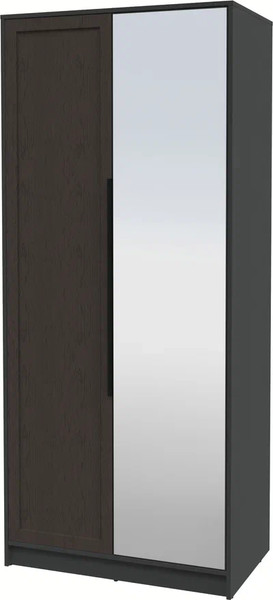 Изображение товара Шкаф Интерлиния Концепт Тренд КТ-Ш2(з) (антрацит/дуб английский)