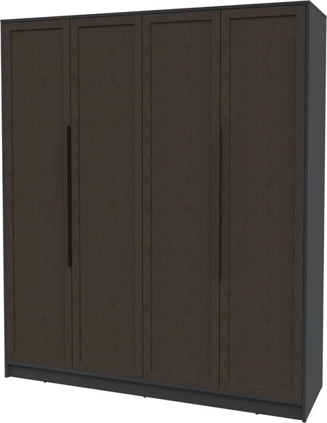 Изображение товара Шкаф Интерлиния Концепт Тренд КТ-Ш4 (антрацит/дуб английский)
