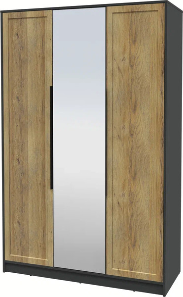 Изображение товара Шкаф Интерлиния Концепт Тренд КТ-Ш3(з) (антрацит/дуб вотан)