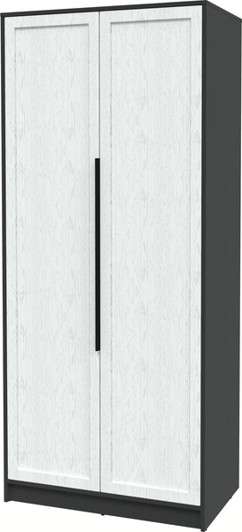 Изображение товара Шкаф Интерлиния Концепт Тренд КТ-Ш2 (антрацит/дуб полярный)