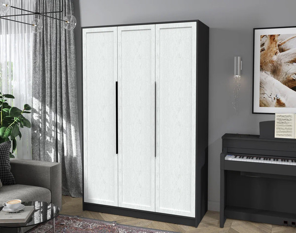 Изображение товара Шкаф Интерлиния Концепт Тренд КТ-Ш3 (антрацит/дуб полярный)