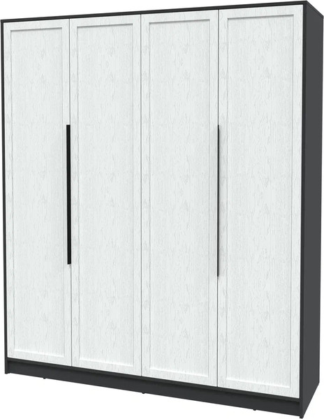 Изображение товара Шкаф Интерлиния Концепт Тренд КТ-Ш4 (антрацит/дуб полярный)