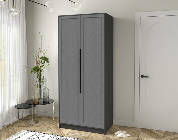 Изображение товара Шкаф Интерлиния Концепт Тренд КТ-Ш2 (антрацит/дуб серый)