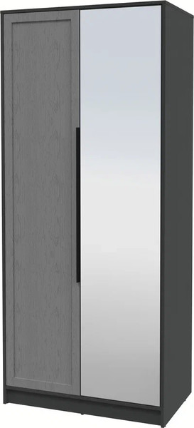 Изображение товара Шкаф Интерлиния Концепт Тренд КТ-Ш2(з) (антрацит/дуб серый)
