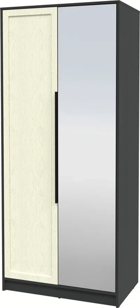 Изображение товара Шкаф Интерлиния Концепт Тренд КТ-Ш2(з) (антрацит/дуб снежный)