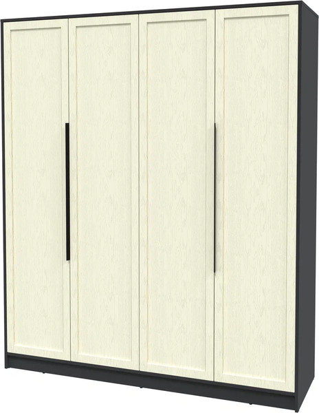 Изображение товара Шкаф Интерлиния Концепт Тренд КТ-Ш4 (антрацит/дуб снежный)