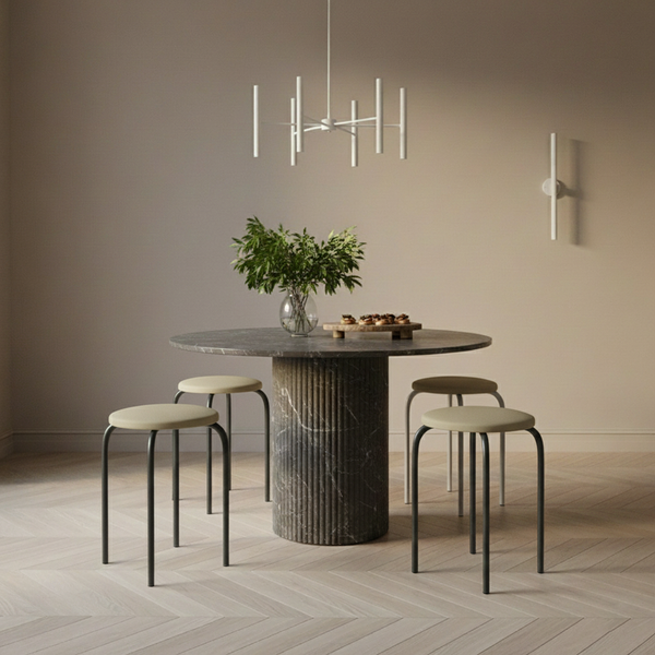 Изображение товара Табурет Mio Tesoro Чико (бежевый/черный)