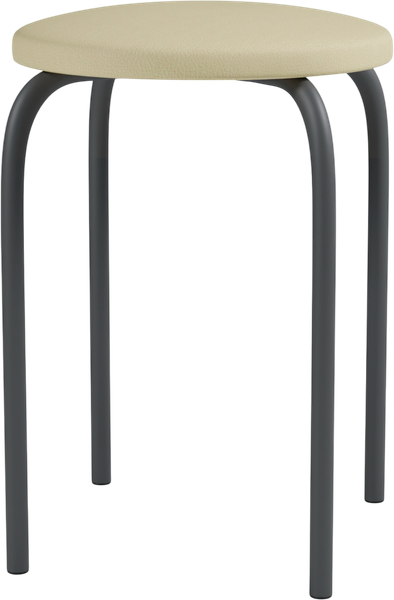 Изображение товара Табурет Mio Tesoro Чико (бежевый/черный)