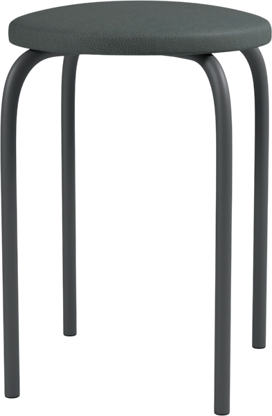 Изображение товара Табурет Mio Tesoro Чико (серый/черный)