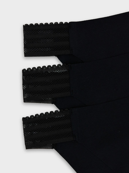 Изображение товара Комплект женских трусов Mark Formelle 412567-3 (р.98, черный)