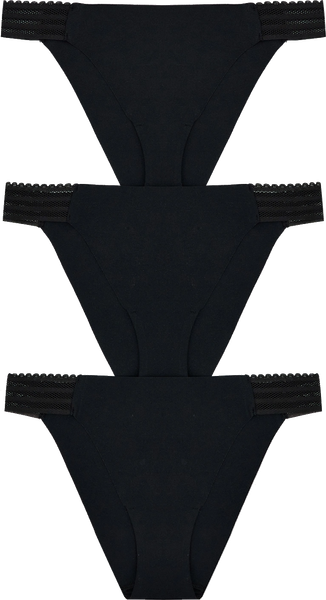 Изображение товара Комплект женских трусов Mark Formelle 412567-3 (р.110, черный)