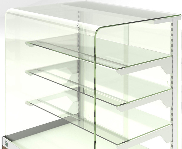 Изображение товара Витрина холодильная ХотКолд Canary 900 900х700х1280 (с гнутым стеклом)