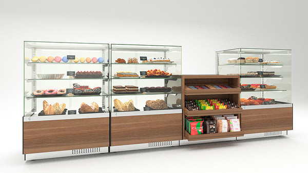 Изображение товара Витрина холодильная ХотКолд Canary 900 900х700х1280 (прямое стекло)