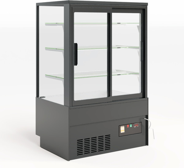 Изображение товара Витрина холодильная ХотКолд Canary 900 900х700х1280 (прямое стекло со стеклопакетом)