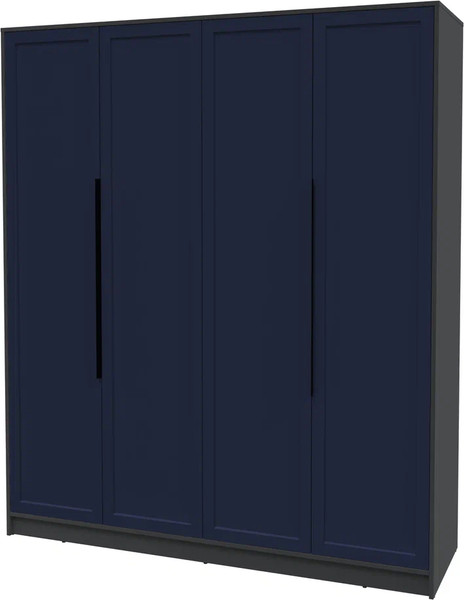 Изображение товара Шкаф Интерлиния Концепт Тренд КТ-Ш4 (антрацит/индиго)